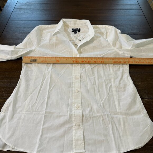 J. Crew Wren slim shirt in stretch cotton poplin Size 14 - Picture 8 of 11